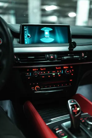 Modern Car Dashboard