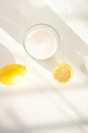 Lemon And Candle