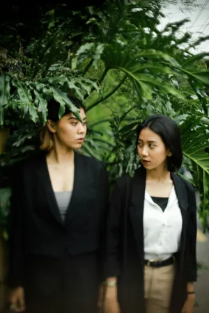 Two Women In Nature