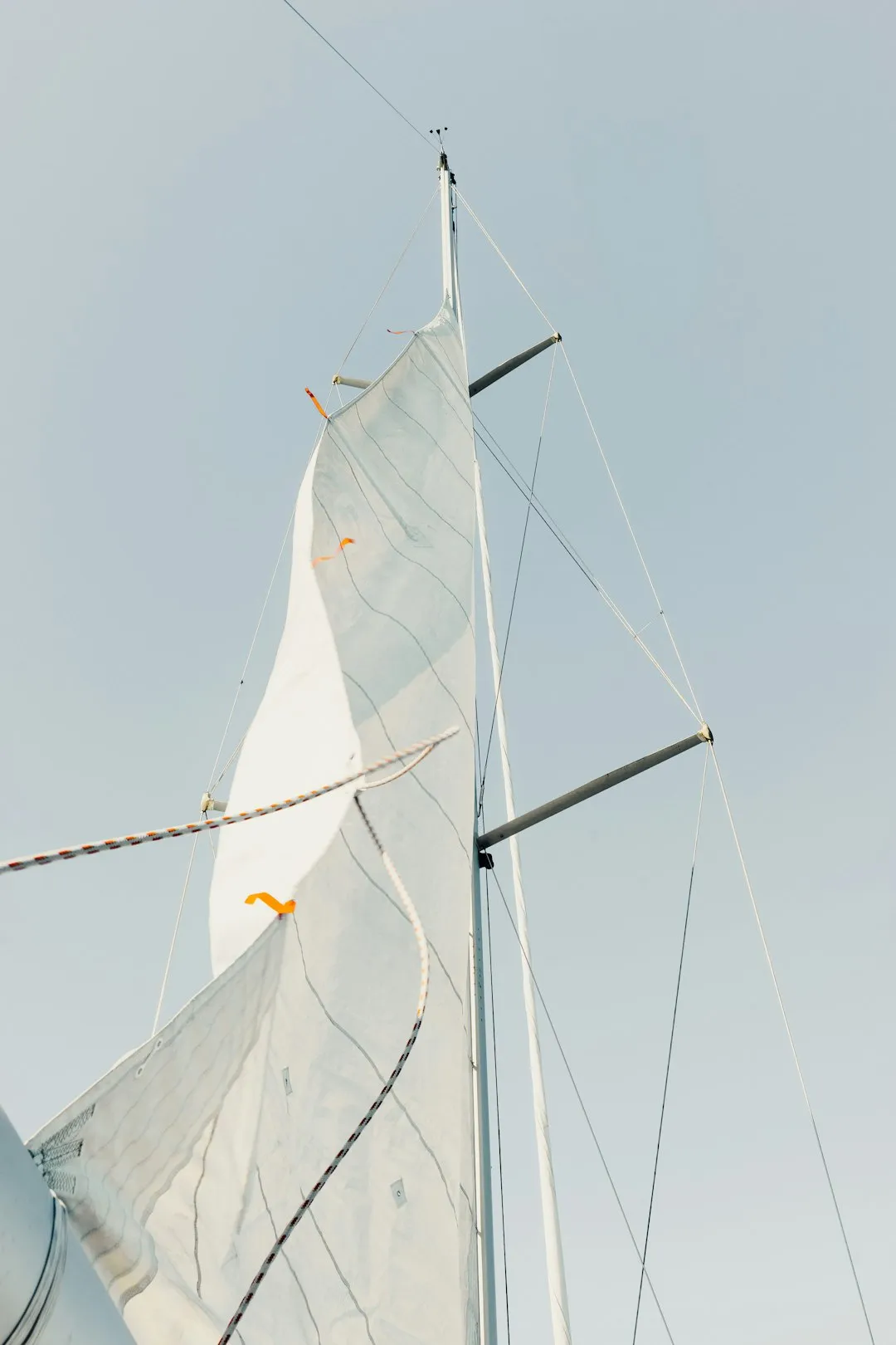 Sailboat Mast And Sail