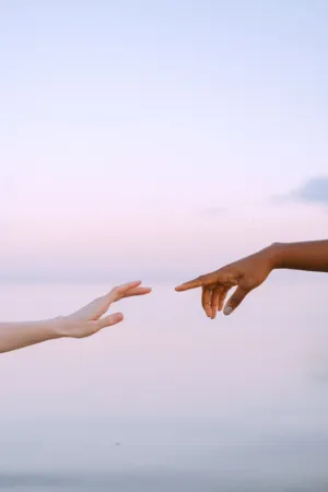 Hands Reaching Out