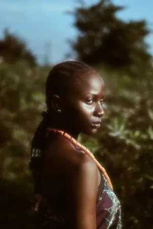 African Woman In Traditional Attire