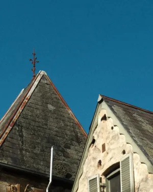 Roofline Of An Old Building