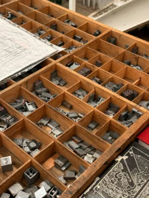 Vintage Letterpress Type