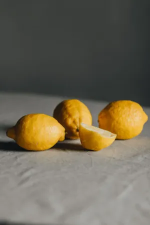 Lemons On A Table