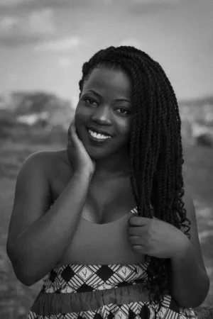 Black And White Portrait