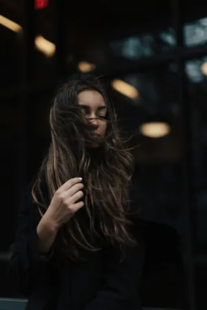Long Hair In Motion
