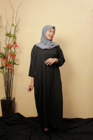 Black Dress And Hijab