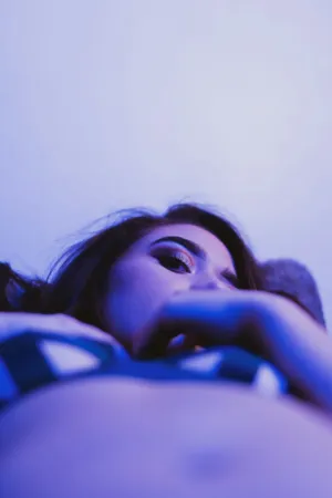 Blue Toned Portrait
