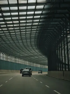 Modern Highway Tunnel