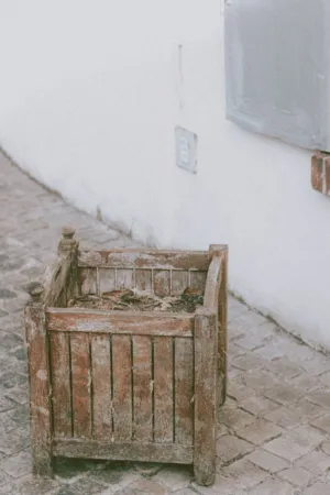 Rustic Wooden Planter
