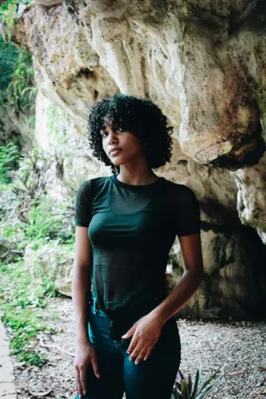 Natural Beauty In A Cave