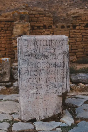 Ancient Roman Inscription