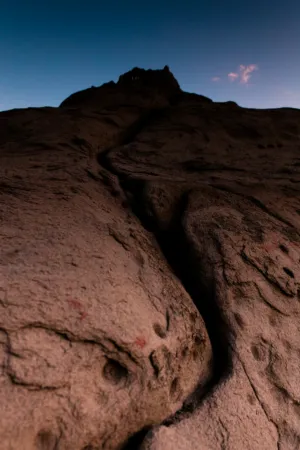 Rugged Rock Formation