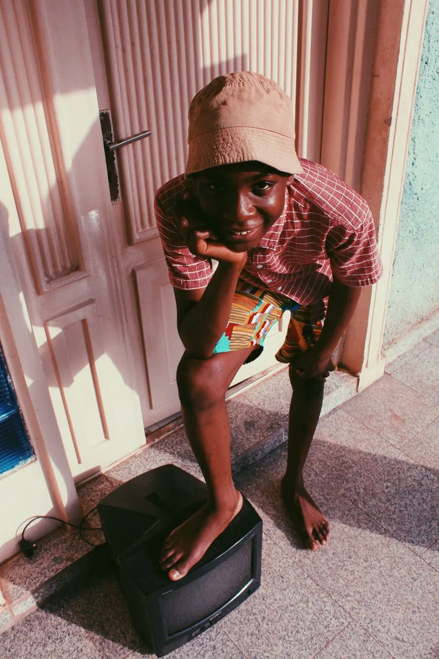 Teenager With Bucket Hat