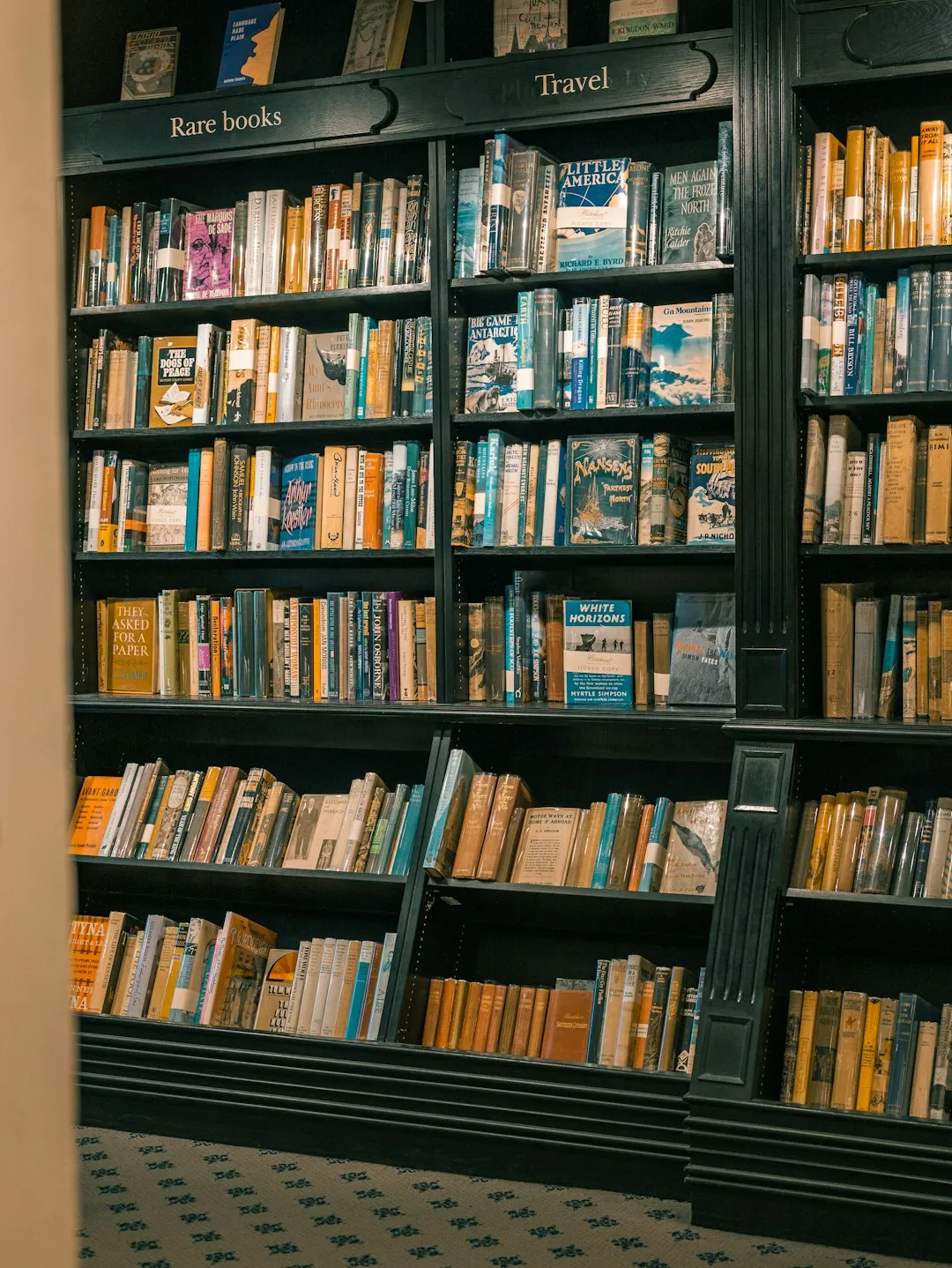 Vintage Bookshelf