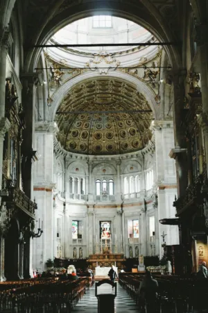 Interior Of A Cathedral