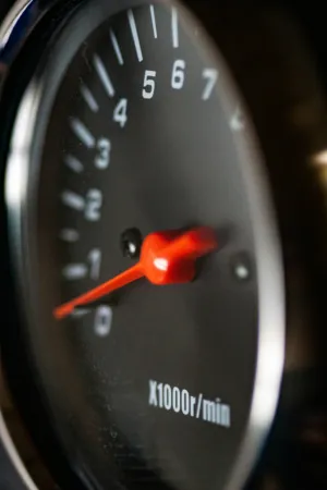Tachometer Close-Up