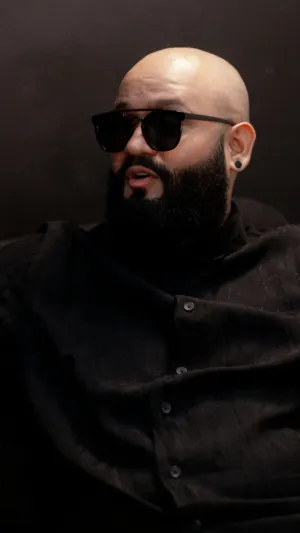Bald Man With Sunglasses