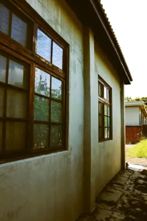 Abandoned Building Window