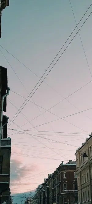 Urban Skyline At Dusk