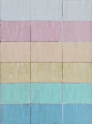 Abstract Color Block Art