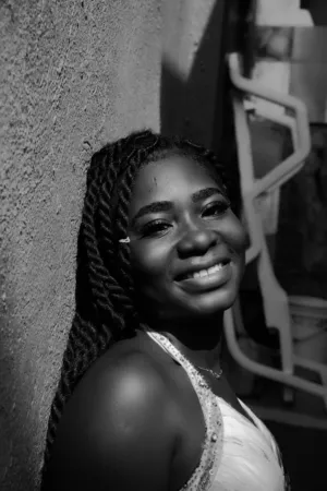 Black And White Portrait
